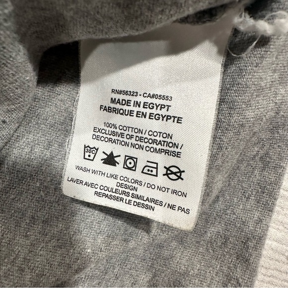 Nike x Team USA Women’s Soccer Gray Cropped T-Shirt W/ Red & Blue Accents Size L - Picture 6 of 6